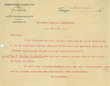 Lettre de Abensur, Isaac (Président de la communauté israélite de Tanger)