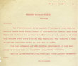 Lettre de Abensur, Isaac (Président de la communauté israélite de Tanger)