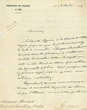 Lettre de L. Mercier du Consulat de France à Fès