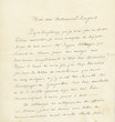 Lettre à Sid Mohammed Bargarch, ministre des affaires Etrangères du Sultan