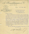 Lettre à la Junta de la Comunidad Israélita de Tanger