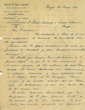 Lettre à I. Abensur et Pinhas Asayag