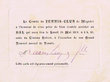 Bal - Invitation à M. Aaron Lévy