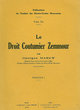Le Droit Coutumier Zemour