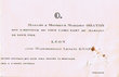 Invitation de Mariage