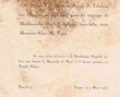 Invitation de Mariage