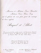 Invitation de Mariage