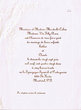Invitation de Mariage
