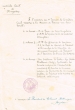 Invitation adressée au Président du Tribunal Rabbinique de mogador