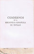 Cuadernos de la Bibliotéca espanola de tétuan