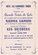 Orchestre "Les frères Botbol" à l'Hotel des Almohades