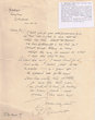 Lettre adressée à Hunt, J.W.