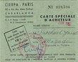 Carte d'acheteur