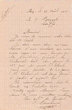 Lettre adressée à Y. Bouzaglo