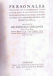 Personalia