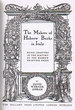 The Makers of Hebrew Books in Italy