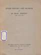 Jewish History and Archives