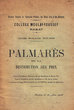 Palmarès de la Distribution des Prix