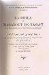 La Rihla du Marabout de Tasaft; Notes sur l'histoire de l'Atlas