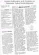 Bulletin d'information de la Fondation du Patrimoine Culturel Judéo-Marocain