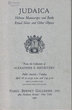 Catalogue Judaïca