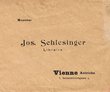 Enveloppe de Jos. Schlesinger