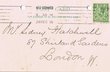 Carte adressée S. Hatchwell