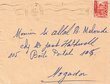Courrier adressé à S. Allal Ben Meloude