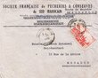 Courrier adressé à J. Hatchwell