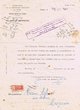 Courrier adressé à Haïm Afriat