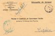 Courrier adressé au Commisaire du Gouvernement Chérifien