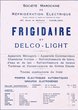 Feuillet publicitaire pour la firme "Frigidaire & Delco-light"
