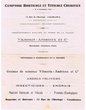 Feuillet publicitaire pour "Le Comptoir Horticole & Viticole Chérifien"