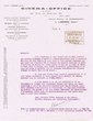Courrier réclame de la firme "Cinéma-Office"
