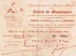 Billet de Loterie de Bienfaisance