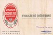 Carte de visite de la "Vinaigrerie Chérifienne"