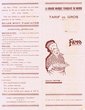 Liste de prix de la firme "Famo" pâtes alimentaires