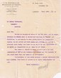 Lettre adressée à S. Hatchwell