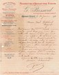 Lettre adressée à J. Hatchwell
