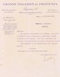 Lettre commerciale adressée à J. Hatchwell
