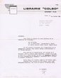 Offre adressée à J. Dahan