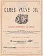 Liste de prix de la firme  "Globe Valve Oil"