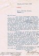 Lettre adressée à Alberto Olcese