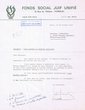 Lettre adressée a R. Benazeraf
