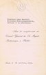 Carte adressée à Léon Marchal Ministre Délégué à la Résidence