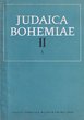 Judaica Bohemiae vol 2  part 1
