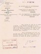 Courrier adressé le 23/08/1945 au Président du Tribunal Rabbinique de Mogador