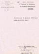 Courrier adressé le 31/01/1946 au Président du Tribunal Rabbinique de Mogador