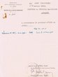 courrier adressé le 03/04/1946 à Mr Melca, Greffier du Tribunal Rabbinique de Mogador