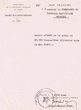Courrier adressé le 07/06/1946 au Président du Tribunal Rabbinique de Mogador